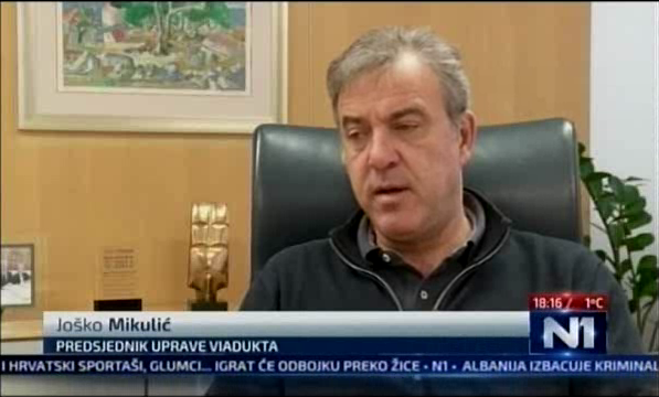 Joško Mikulić, predsjednik Uprave Viadukta Joško Mikulić, predsjednik Uprave Viadukta